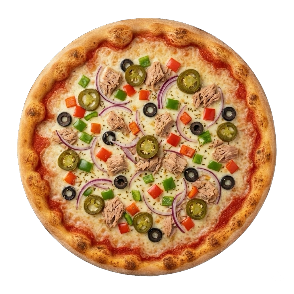 TUNFISK PIZZA (STERK)